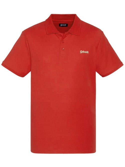 Oranje polo voor heren - schott ps0022 - Kiabi Oranje polo voor heren - schott ps0022 - Kiabi