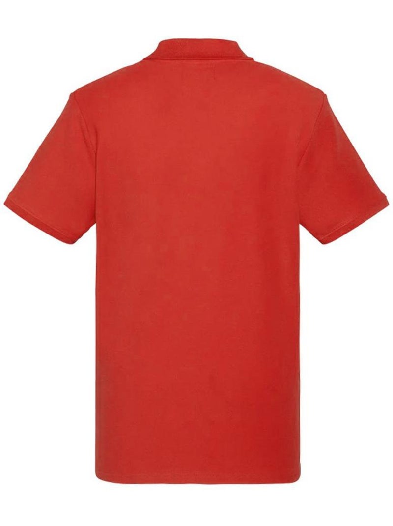 Oranje polo voor heren - schott ps0022 Oranje - Kiabi