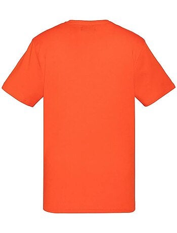 Schott tsustour wit t-shirt voor heren
