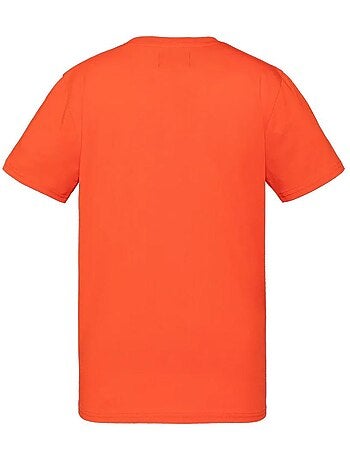 Oranje t-shirt voor jongens - schott ustour