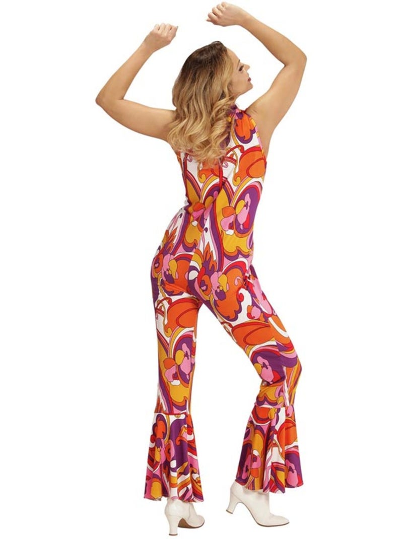 Orchidee in jumpsuit, jaren 70-kostuum Multicolor - Kiabi