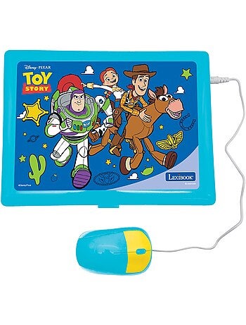 Ordinateur éducatif bilingue avec 164 activités au design toy story (en/fr)