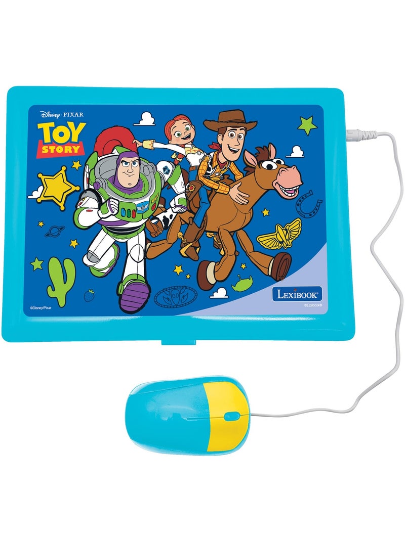 Ordinateur éducatif bilingue avec 164 activités au design toy story (en/fr) Bleu - Kiabi