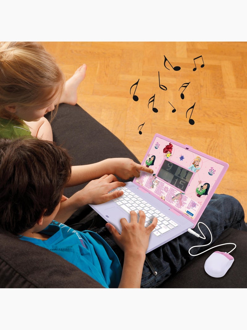 Ordinateur éducatif bilingue avec 164 activités disney princesses (en/fr) Rose - Kiabi