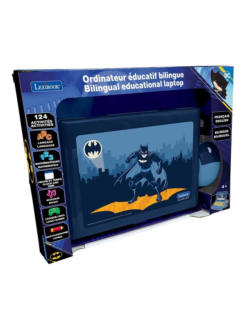 Ordinateur portable éducatif bilingue batman (fr/en) Bleu marine - Kiabi