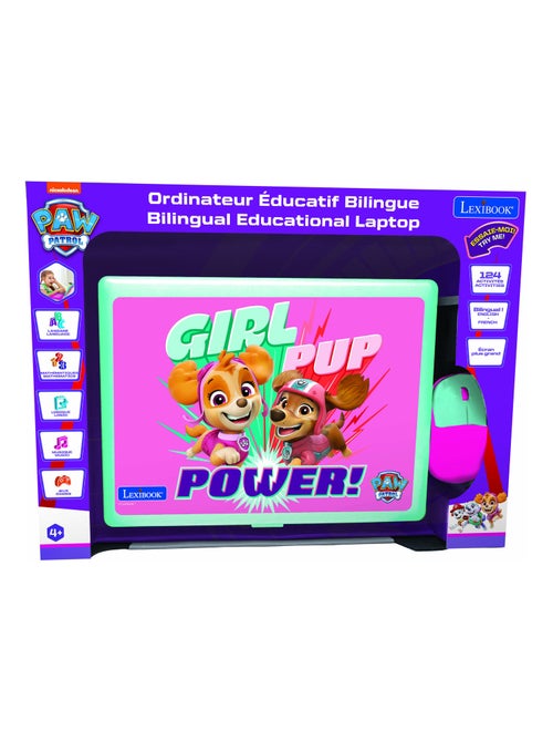 Ordinateur portable éducatif bilingue la pat patrouille girly (fr/en) - Kiabi Ordinateur portable éducatif bilingue la pat patrouille girly (fr/en) - Kiabi