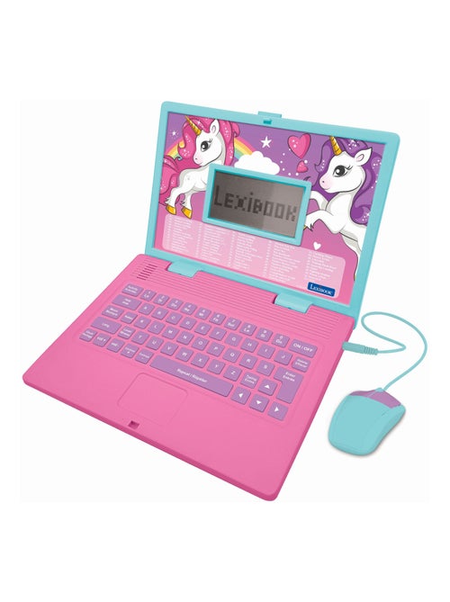 Ordinateur portable éducatif bilingue licorne (fr/en) - Kiabi Ordinateur portable éducatif bilingue licorne (fr/en) - Kiabi