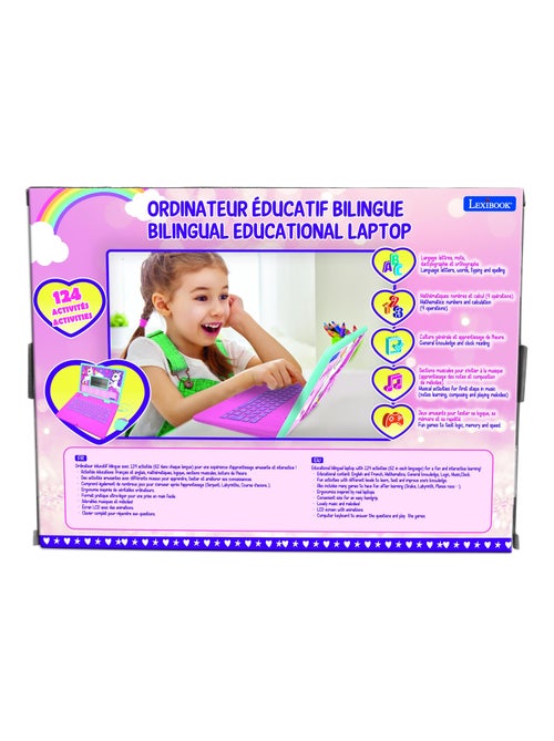 Ordinateur portable éducatif bilingue licorne (fr/en) - Kiabi Ordinateur portable éducatif bilingue licorne (fr/en) - Kiabi