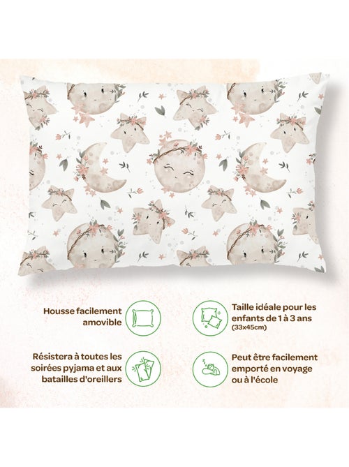 Oreiller avec taie inclus - Coton OEKO-TEX | SUPERBE BEBE - Kiabi Oreiller avec taie inclus - Coton OEKO-TEX | SUPERBE BEBE - Kiabi