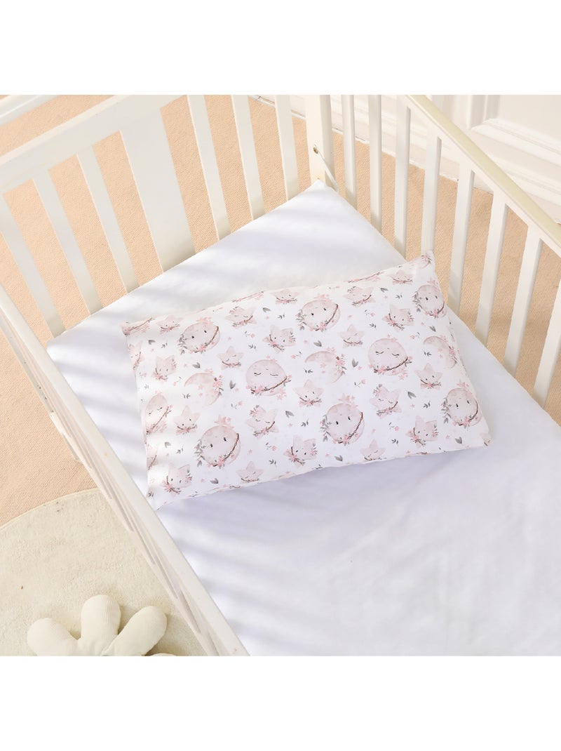 Oreiller avec taie inclus - Coton OEKO-TEX | SUPERBE BEBE Blanc - Kiabi