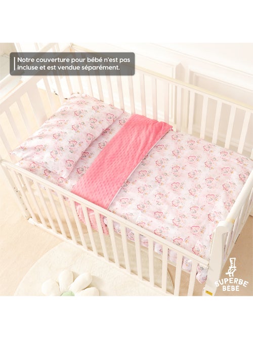 Oreiller avec taie inclus - Coton OEKO-TEX | SUPERBE BEBE - Kiabi Oreiller avec taie inclus - Coton OEKO-TEX | SUPERBE BEBE - Kiabi