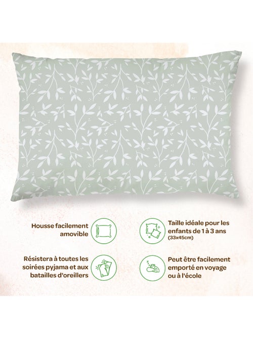 Oreiller avec taie inclus - Coton OEKO-TEX | SUPERBE BEBE - Kiabi Oreiller avec taie inclus - Coton OEKO-TEX | SUPERBE BEBE - Kiabi