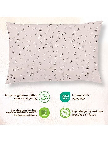 Oreiller avec taie inclus - Coton OEKO-TEX | SUPERBE BEBE