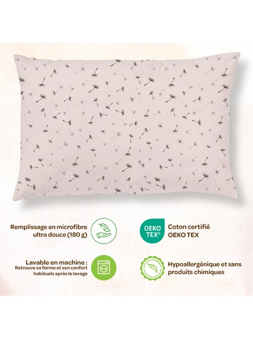 Oreiller avec taie inclus - Coton OEKO-TEX | SUPERBE BEBE - Kiabi Oreiller avec taie inclus - Coton OEKO-TEX | SUPERBE BEBE - Kiabi