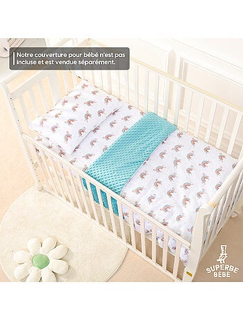 Oreiller avec taie inclus - Coton OEKO-TEX | SUPERBE BEBE