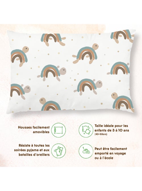 Oreiller avec taie inclus - Coton OEKO-TEX | SUPERBE BEBE - Kiabi Oreiller avec taie inclus - Coton OEKO-TEX | SUPERBE BEBE - Kiabi