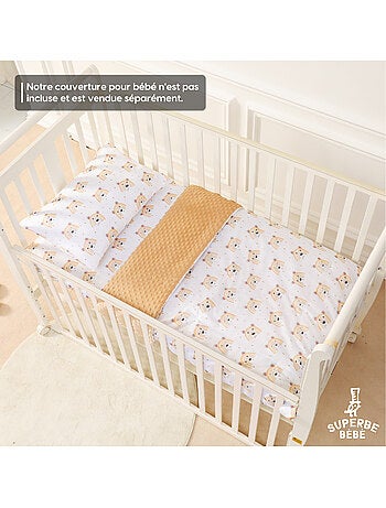 Oreiller avec taie inclus - Coton OEKO-TEX | SUPERBE BEBE