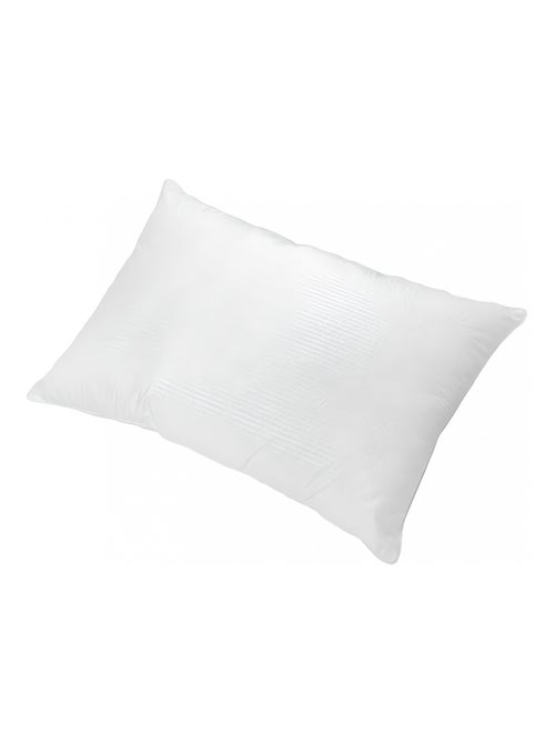 Oreiller blanc sensation duvet 50x70 cm CARESSE - Kiabi Oreiller blanc sensation duvet 50x70 cm CARESSE - Kiabi
