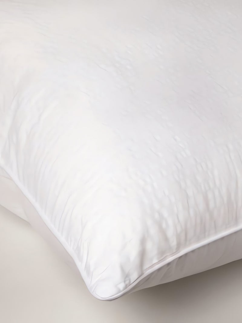 Oreiller blanc sensation duvet 50x70 cm CARESSE Blanc - Kiabi