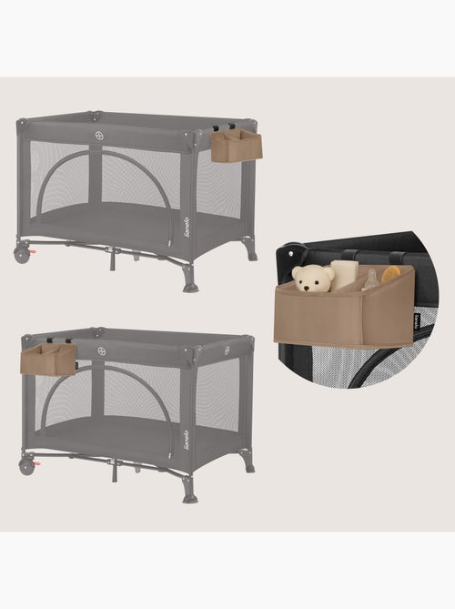 Organisateur suspendu pour lit bébé LIONELO Sidepocket - Ranger les couches - Panier - Kiabi Organisateur suspendu pour lit bébé LIONELO Sidepocket - Ranger les couches - Panier - Kiabi