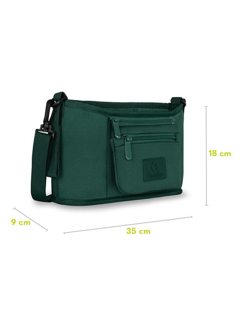 Organiseur de poussette - LIONELO Petit Cube - 35x18x9 cm - Spacieux - Matériau facile à nettoyer - Kiabi Organiseur de poussette - LIONELO Petit Cube - 35x18x9 cm - Spacieux - Matériau facile à nettoyer - Kiabi