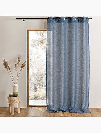 Organza-gordijn met net-effect
