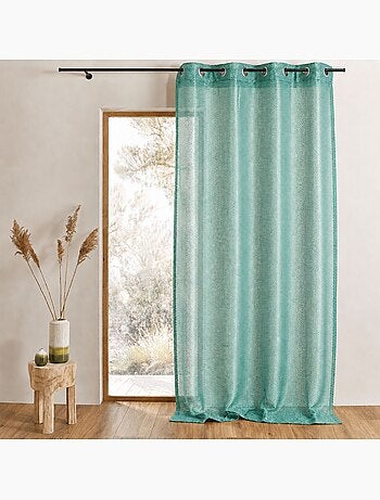 Organza-gordijn met net-effect