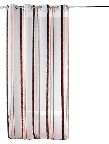 Organza-gordijn met verticale strepen