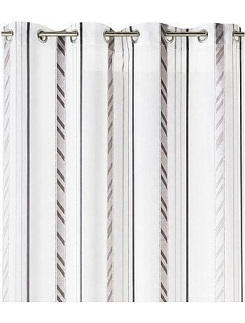Organza-gordijn met verticale strepen