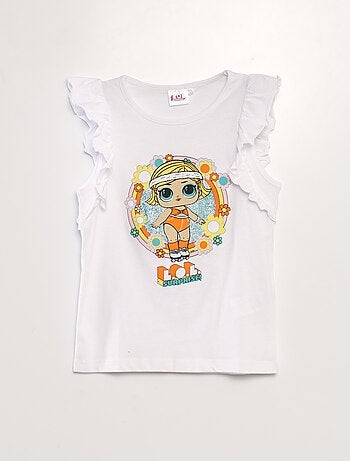 Origineel T-shirt met Lol-glitterprint