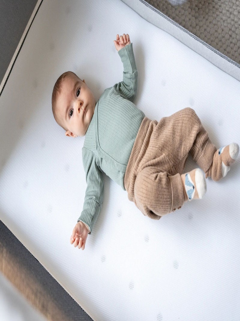 Osann - fresh air premium reismatras voor baby/kind - 60x120 cm Wit - Kiabi