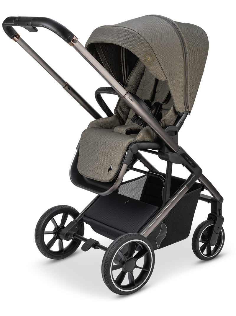 Osann - juntos kinderwagen voor baby's/kinderen - 0-22 kg - grijs Grijs - Kiabi