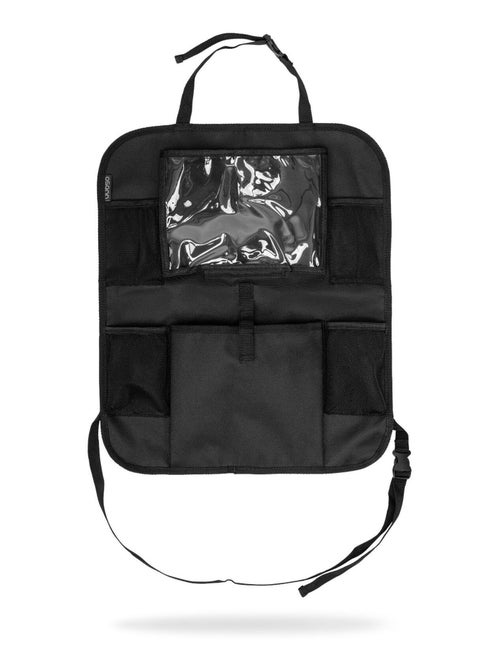Osann - organisateur voiture bébé avec compartiment tablette / protège siège auto universelle - noir - Kiabi