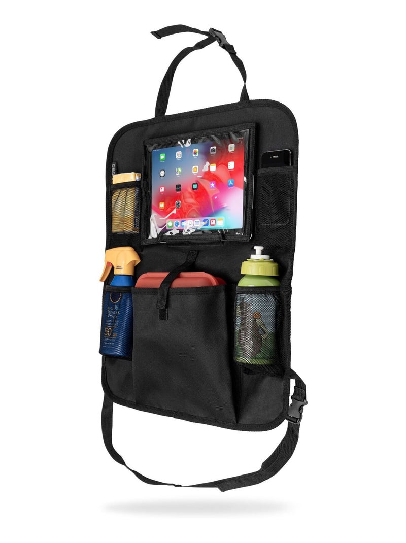 Osann- baby auto organizer met tablet  - black Zwart Zwart - Kiabi