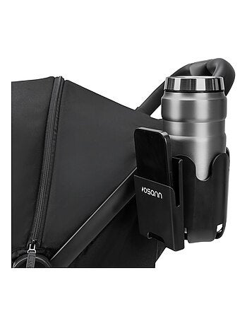 Osann- kinderwagen beker/telefoon houder - black