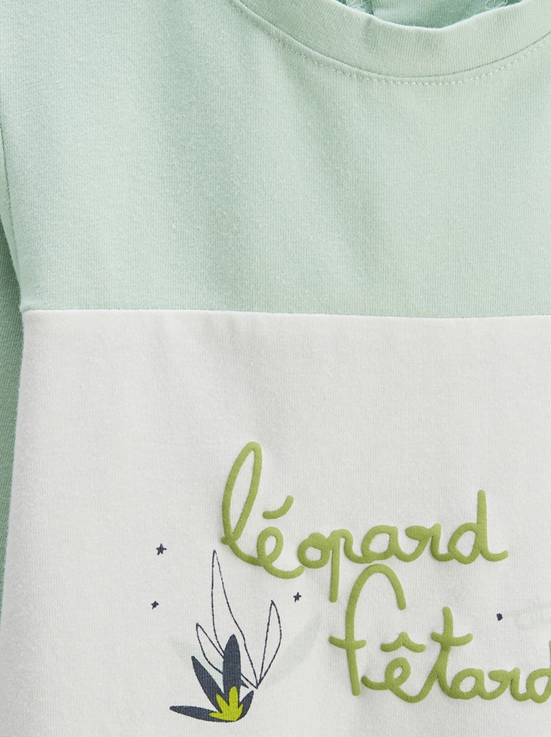 Oscar 2-pack kindershirts met lange mouwen Blauw - Kiabi