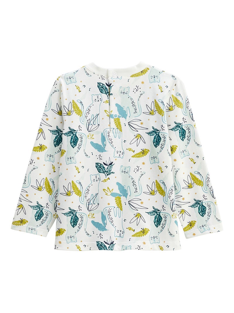 Oscar 2-pack kindershirts met lange mouwen Blauw - Kiabi