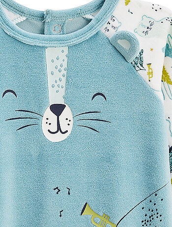 Oscar velours babypyjama's
