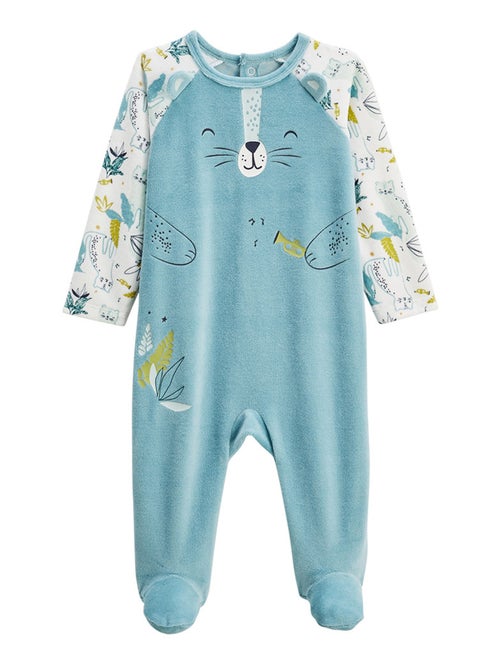 Oscar velours babypyjama's - Kiabi