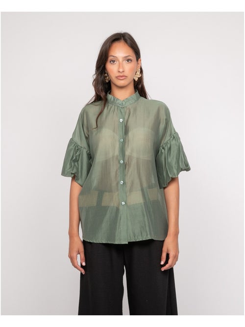 Otela shirt met ballonmouwen - Kiabi Otela shirt met ballonmouwen - Kiabi