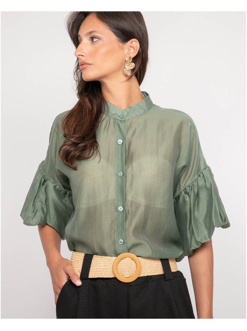 Otela shirt met ballonmouwen - Kiabi Otela shirt met ballonmouwen - Kiabi