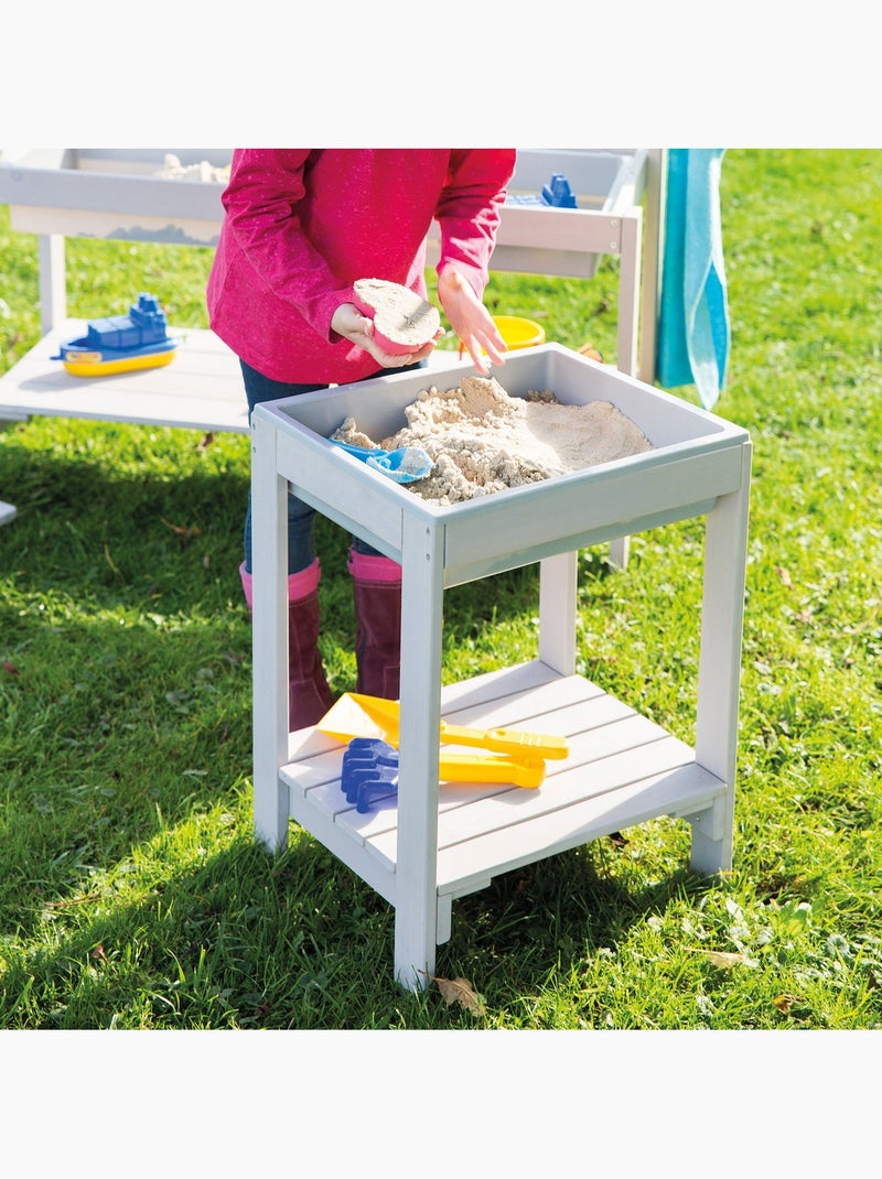 Outdoor+ speeltafel 'Tiny' - Weerbestendig - Water- en zandtafel - Grijs Grijs - Kiabi