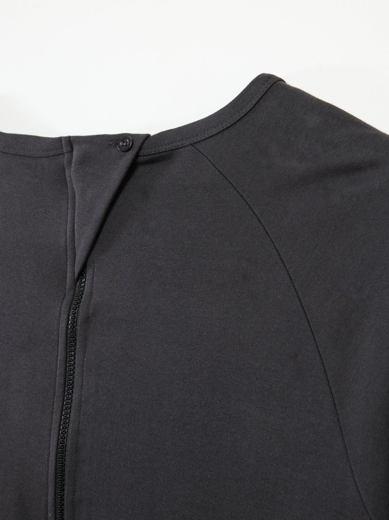 Overall met ritssluiting - gemakkelijk aan te trekken collectie GRIJS - Kiabi