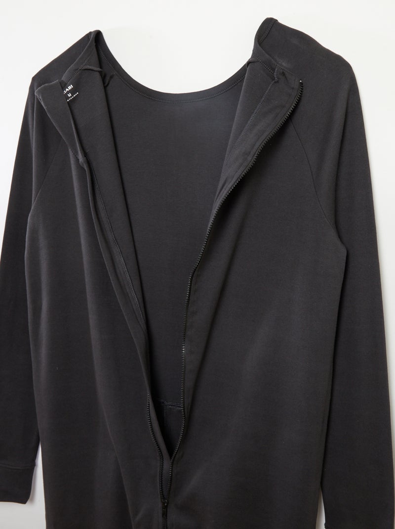 Overall met ritssluiting - gemakkelijk aan te trekken collectie GRIJS - Kiabi