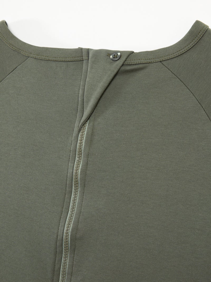 Overall met ritssluiting - gemakkelijk aan te trekken collectie GRIJS - Kiabi