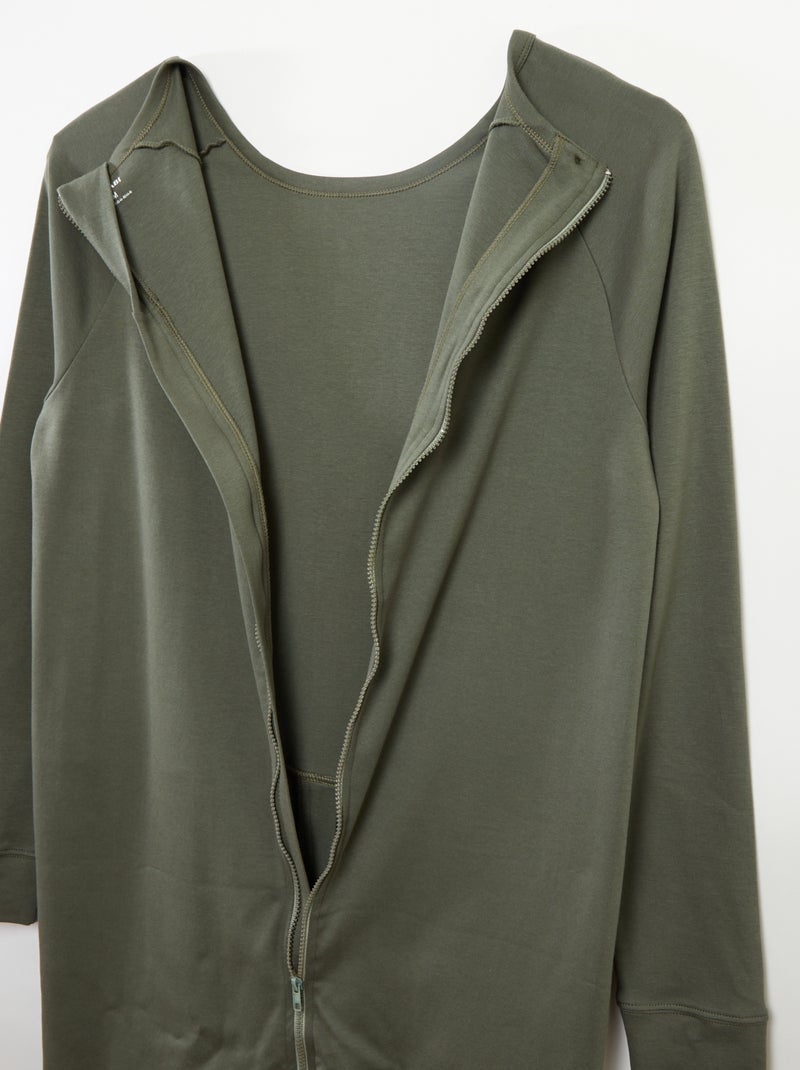 Overall met ritssluiting - gemakkelijk aan te trekken collectie GRIJS - Kiabi