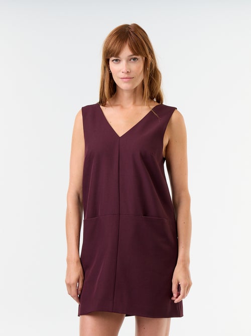 Overgooierjurk met V-hals - Kiabi Overgooierjurk met V-hals - Kiabi