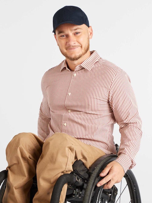 Overhemd met klittenbandsluiting op de rug - So Easy - Kiabi