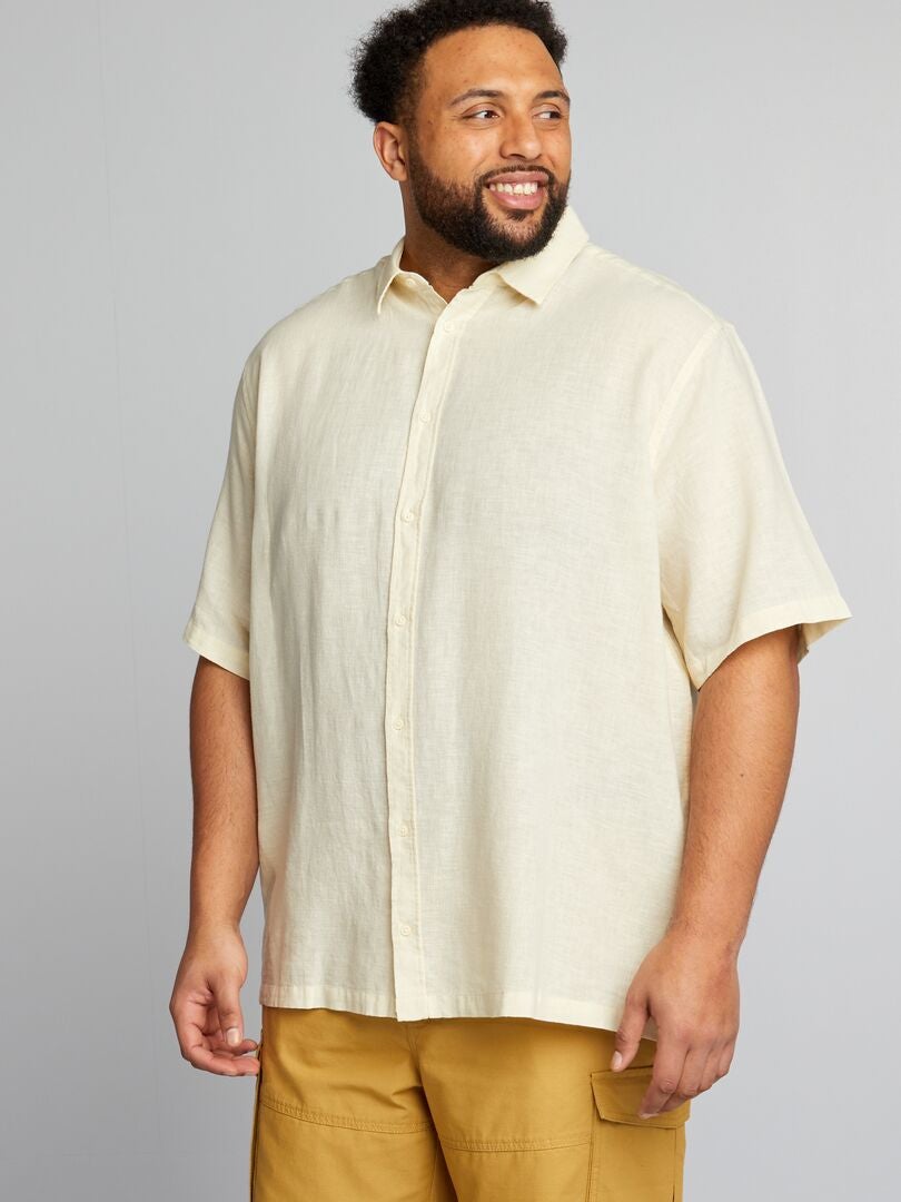 s.Oliver HEMD - Overhemd - beige