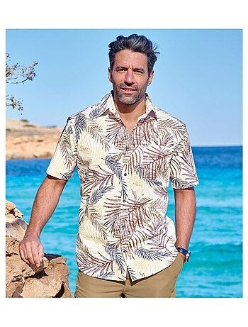Overhemd met palmenprint - atlas for men